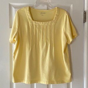 Short Sleeve Shirt Yellow